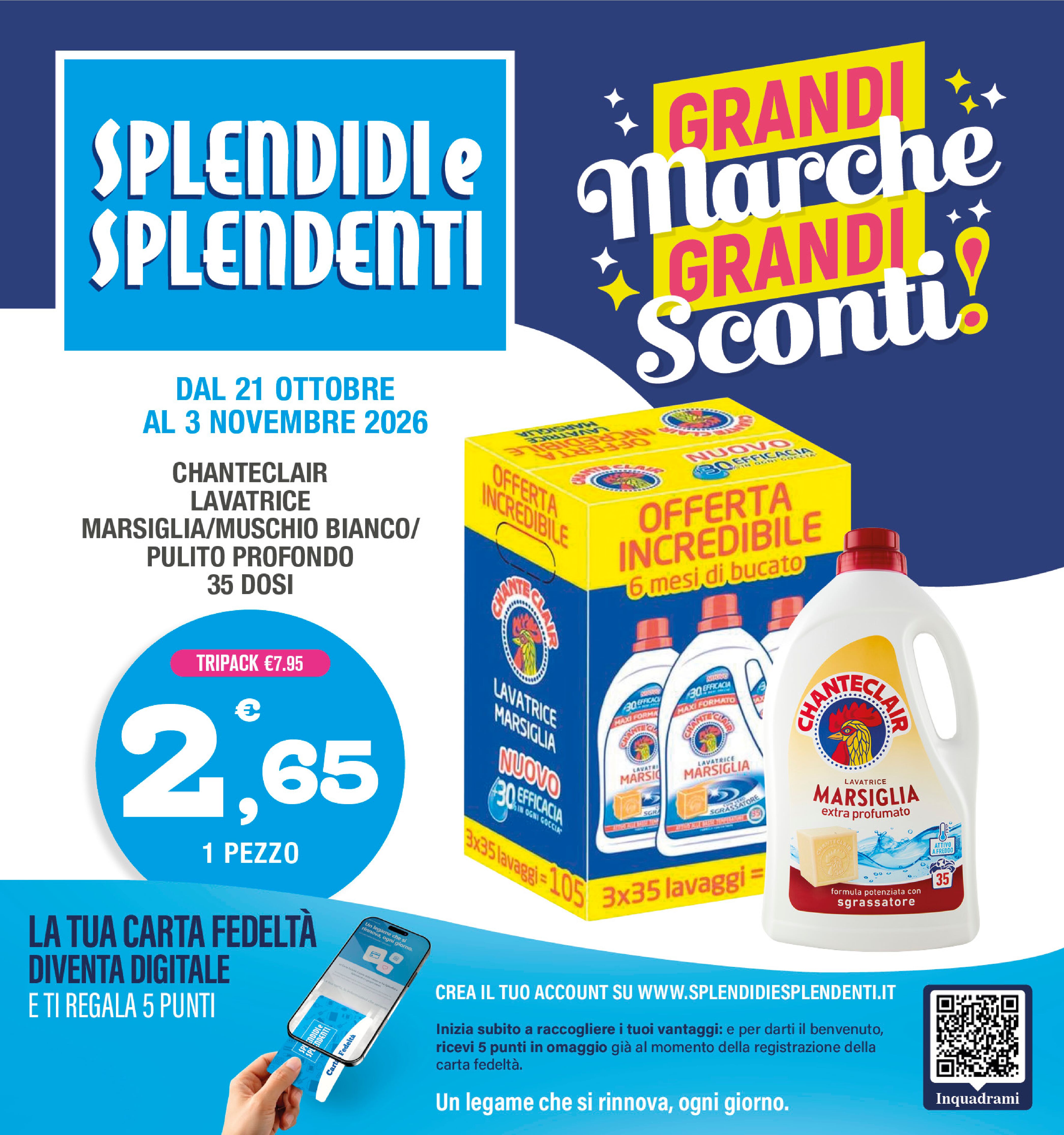Copertina del volantino standard